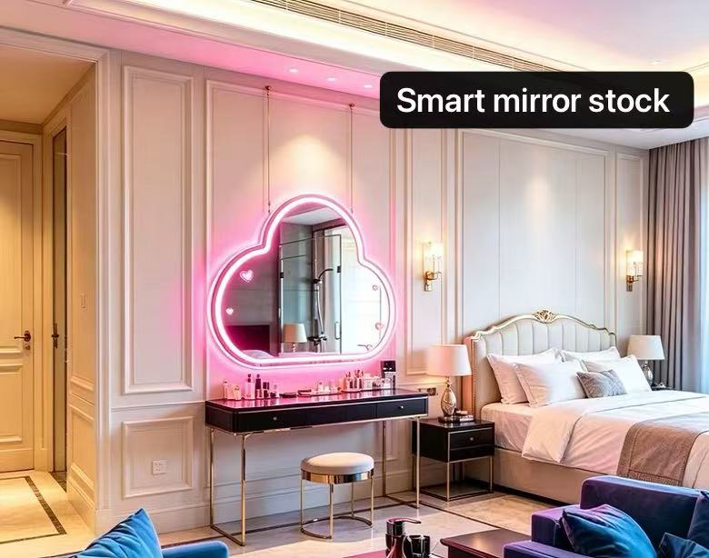 smart mirror with exquisite ambient light Renew the beauty of daily life